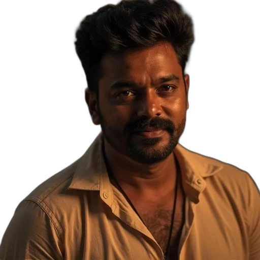 staff, oil painting, actor, vijay transparent PNG cut-out