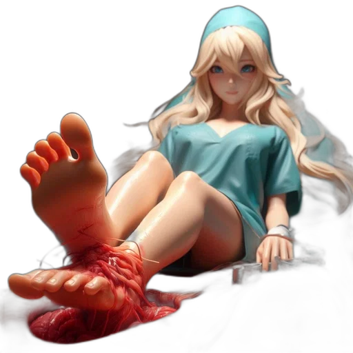 shoes, dress, concept art, 3d render transparent PNG cut-out