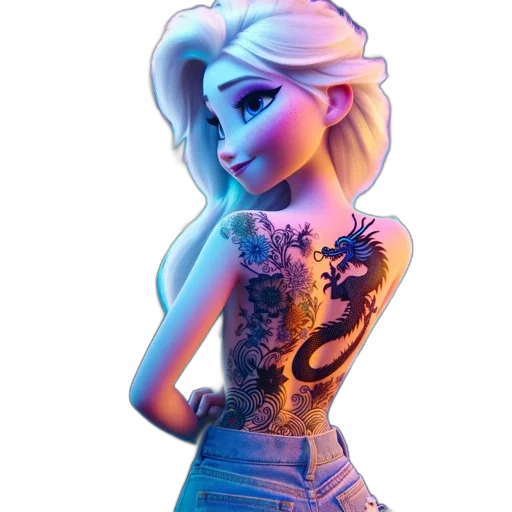 dress, jacket, concept art, 3d render transparent PNG cut-out