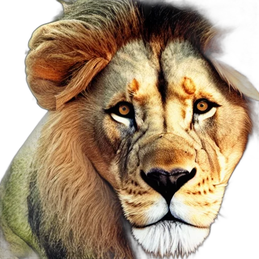 animal, crown, staff, face transparent PNG cut-out