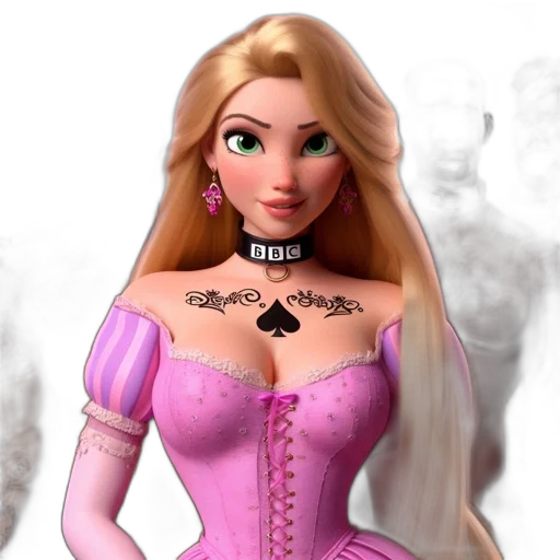dress, jewelry, 3d render, concept art transparent PNG cut-out
