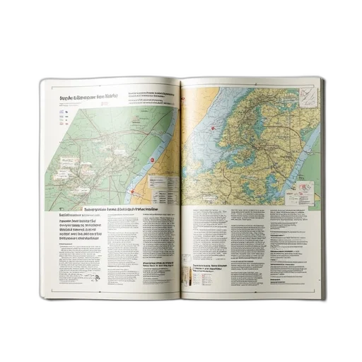 cover, information, pamphlet, map transparent PNG cut-out