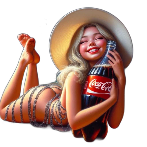 bottle, food, hat, dress transparent PNG cut-out