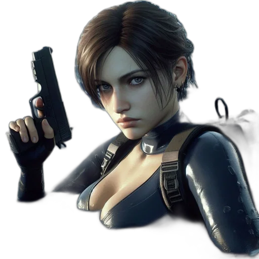 weapon, jacket, concept art, cyberpunk transparent PNG cut-out