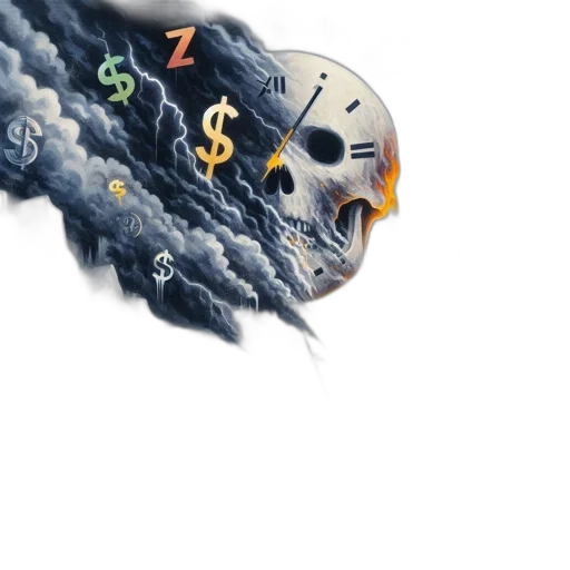 concept art, comic book art, outer space, surreal transparent PNG cut-out