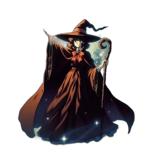 staff, dress, mask, hat transparent PNG cut-out