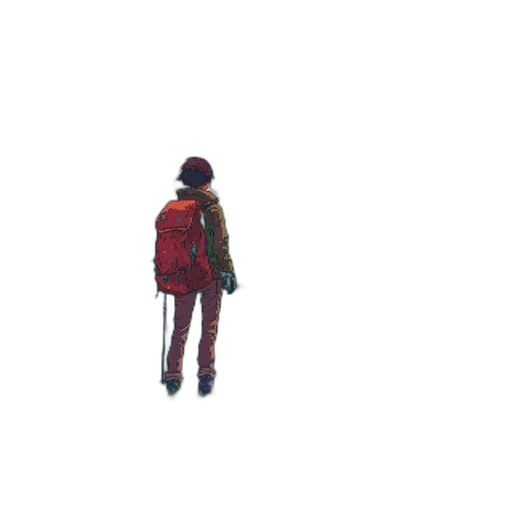 jacket, robot, creature, hat transparent PNG cut-out