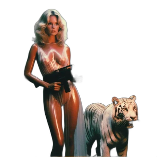 animal, creature, concept art, vaporwave transparent PNG cut-out