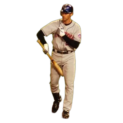 staff, 3d render, baseball, player transparent PNG cut-out