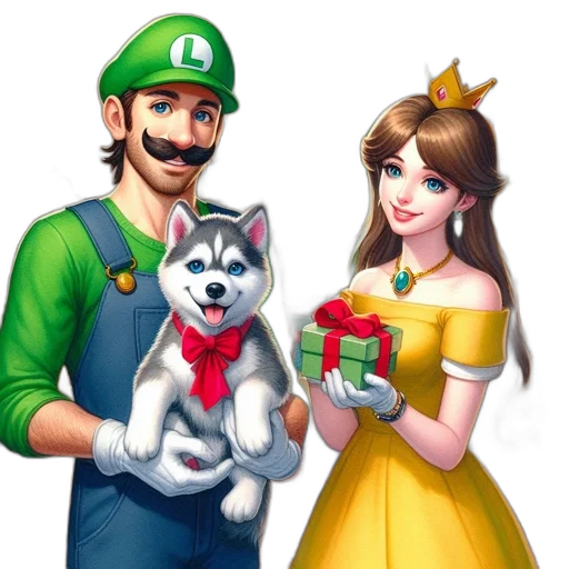 dress, animal, crown, concept art transparent PNG cut-out