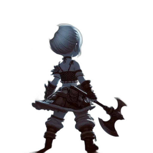 weapon, sword, staff, creature transparent PNG cut-out