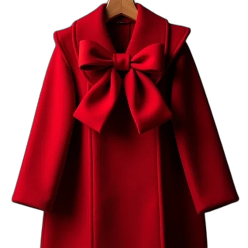 dress, jacket, crown, red transparent PNG cut-out