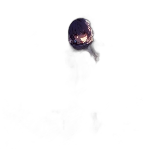 umbrella, face, hair, mask transparent PNG cut-out