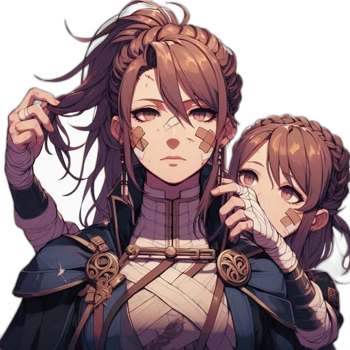 crown, staff, weapon, face transparent PNG cut-out