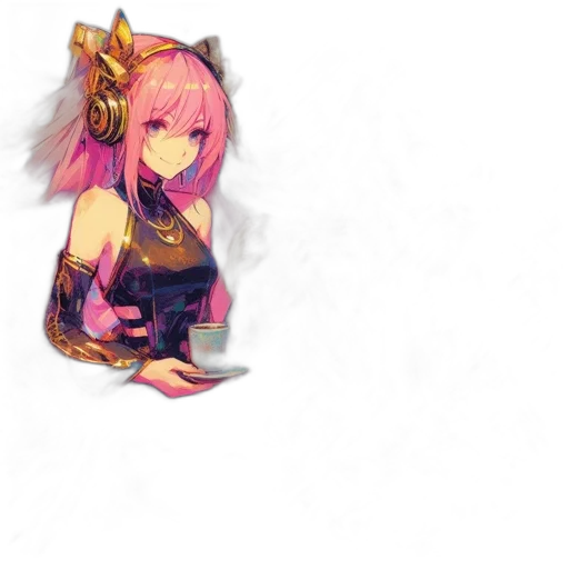 weapon, dragon, staff, dress transparent PNG cut-out