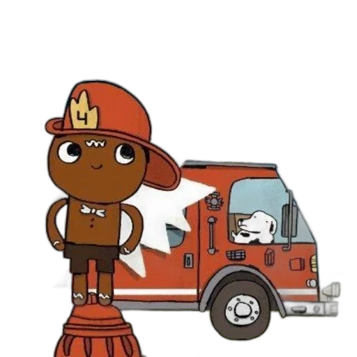 staff, robot, car, hat transparent PNG cut-out