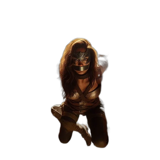 mask, creature, animal, staff transparent PNG cut-out