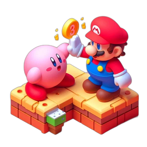 food, weapon, furniture, pixel art transparent PNG cut-out