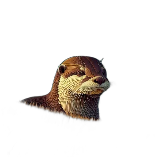 animal, creature, hair, face transparent PNG cut-out
