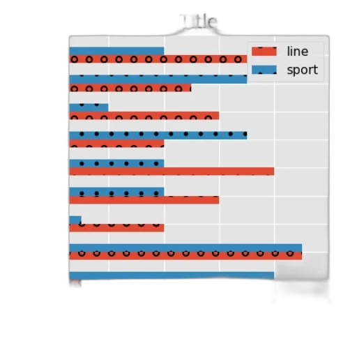 bar, chart, two, categories transparent PNG cut-out