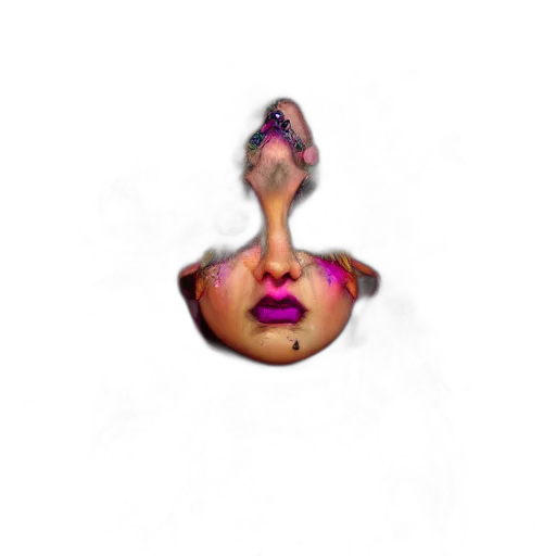 mask, face, jewelry, creature transparent PNG cut-out
