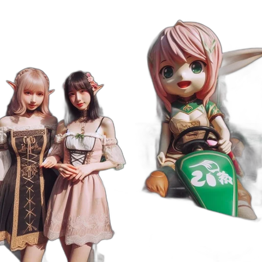 concept art, 3d render, fantasy art, amusement transparent PNG cut-out