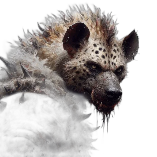 animal, creature, dragon, hair transparent PNG cut-out