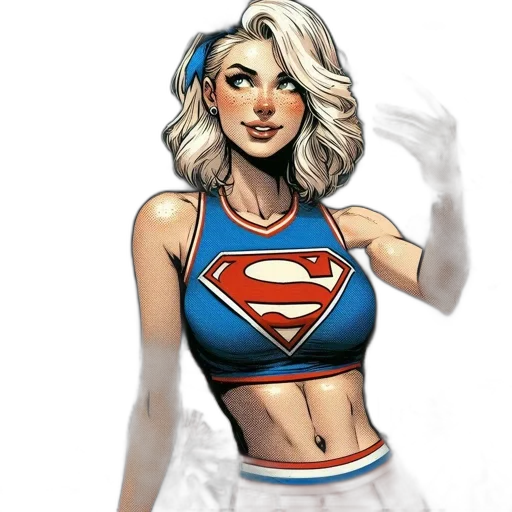 comic book art, concept art, cartoon, fantasy art transparent PNG cut-out
