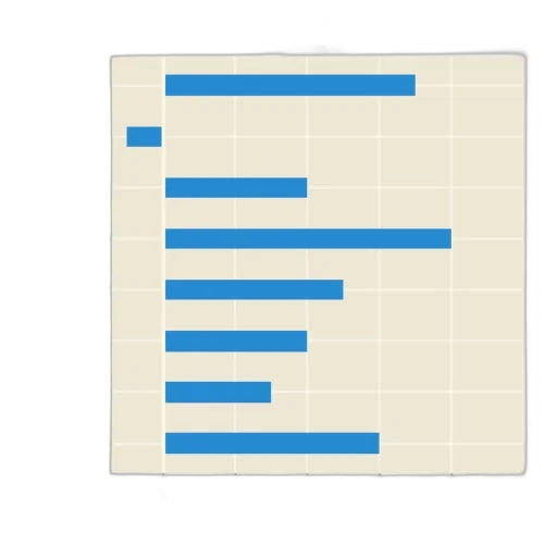 blue, monochrome, horizontal, bar transparent PNG cut-out