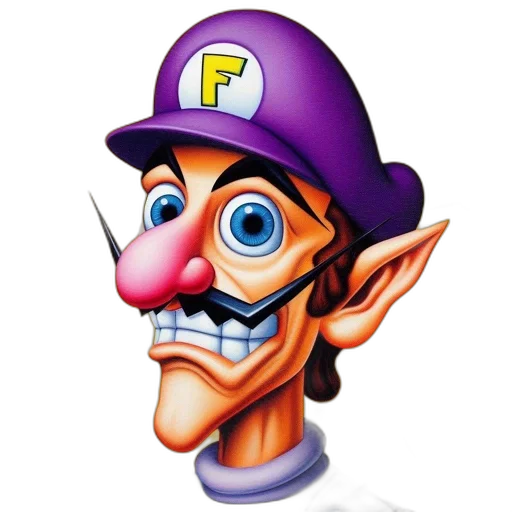 face, mask, hat, staff transparent PNG cut-out