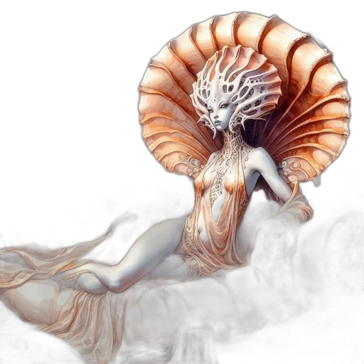 creature, dragon, animal, hair transparent PNG cut-out