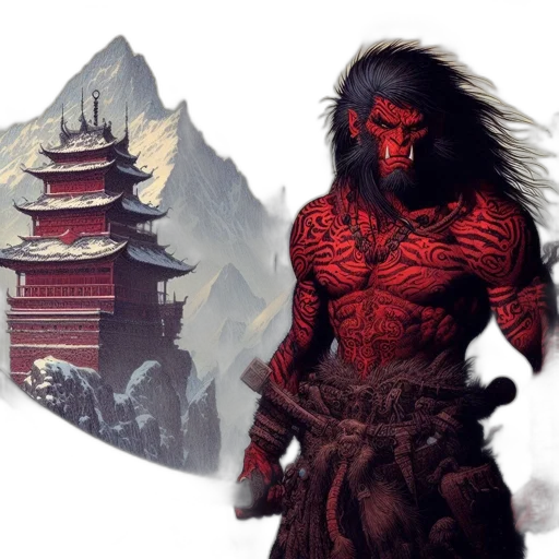 concept art, fantasy art, comic book art, pixel art transparent PNG cut-out