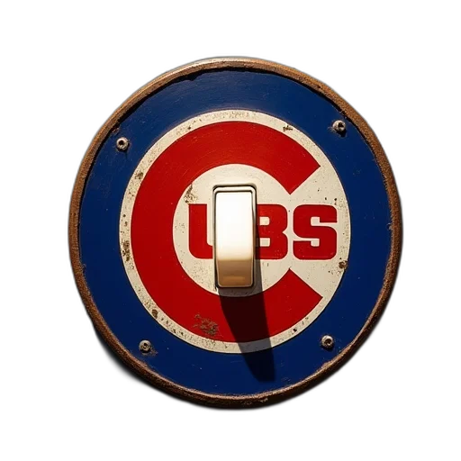 chicago, cubs, light, switch transparent PNG cut-out