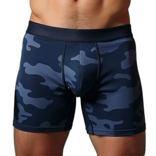 blue, boxer, shorts, navy transparent PNG cut-out