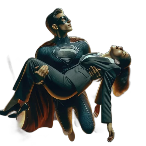 comic book art, concept art, fantasy art, cyberpunk transparent PNG cut-out