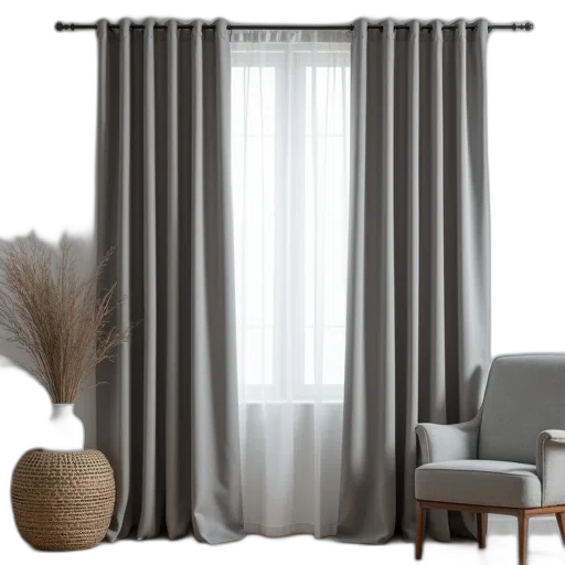 furniture, 3d render, photorealistic, earth tones transparent PNG cut-out