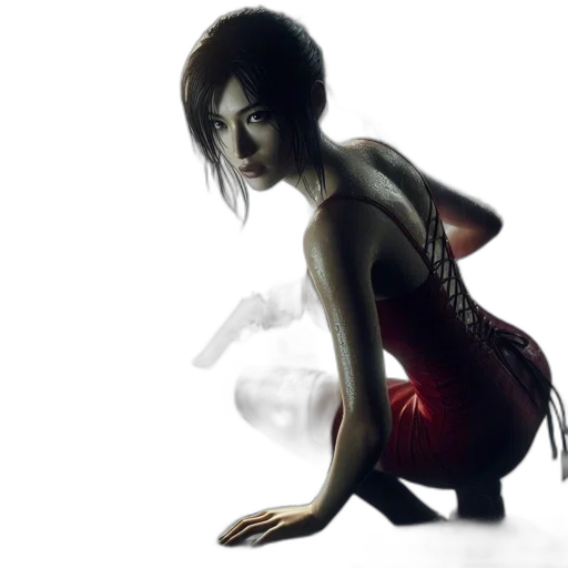 dress, concept art, photorealistic, fantasy art transparent PNG cut-out