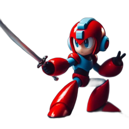 robot, weapon, sword, staff transparent PNG cut-out