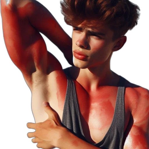 creature, face, weapon, hair transparent PNG cut-out
