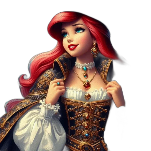jewelry, dress, crown, fantasy art transparent PNG cut-out
