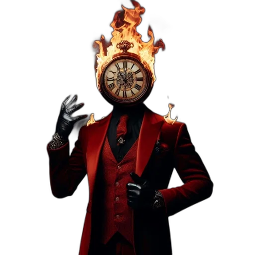 mask, jacket, staff, robot transparent PNG cut-out