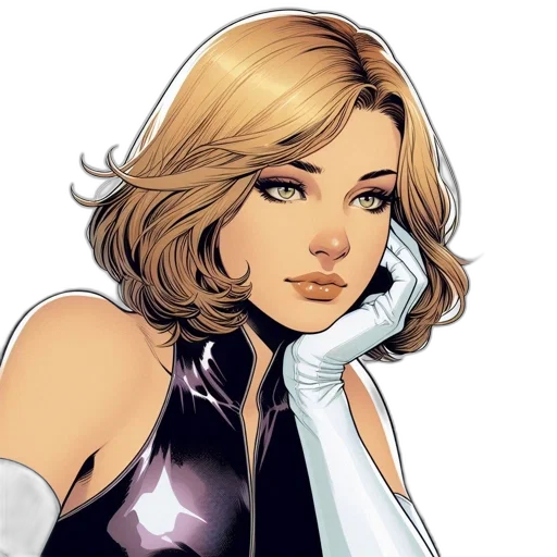 comic book art, concept art, cartoon, pixel art transparent PNG cut-out