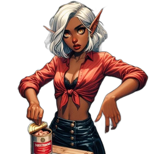 jacket, staff, comic book art, concept art transparent PNG cut-out