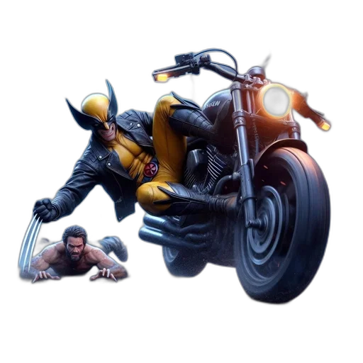 weapon, car, concept art, 3d render transparent PNG cut-out