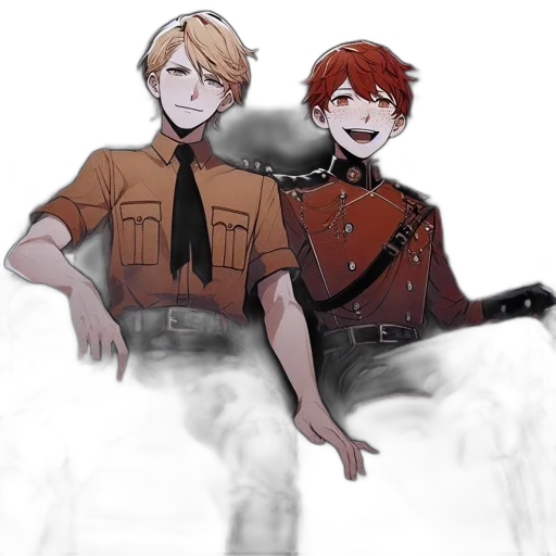 staff, weapon, crown, jacket transparent PNG cut-out