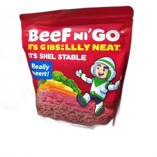 food, animal, 3d render, image transparent PNG cut-out