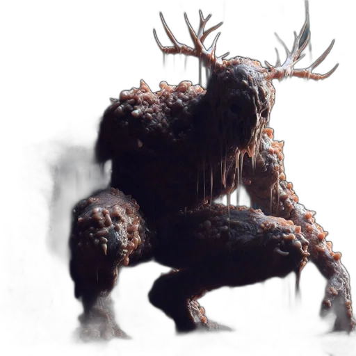 creature, animal, crown, hair transparent PNG cut-out