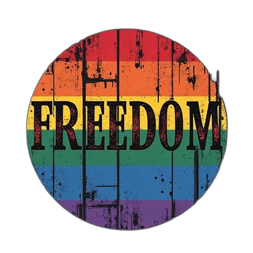 logo, freedom, urban, lgbt transparent PNG cut-out