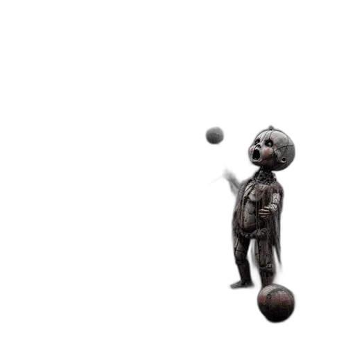 robot, creature, animal, 3d render transparent PNG cut-out