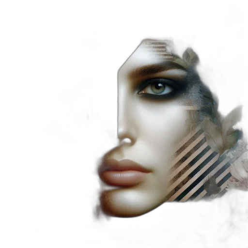 face, mask, robot, jewelry transparent PNG cut-out